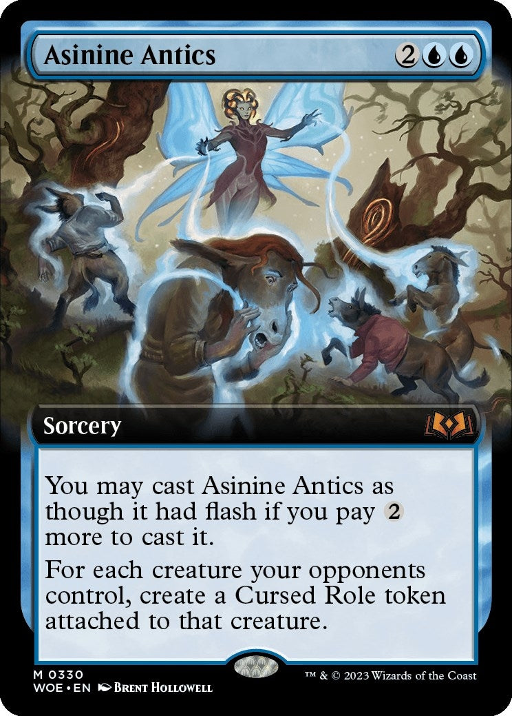 Asinine Antics Extended Art (330) [WOE]