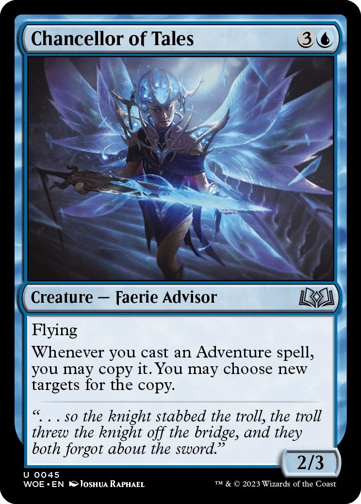 Chancellor of Tales [Wilds of Eldraine]