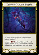 Image for Quiver of Abyssal Depths (Golden) [Flesh and Blood: Promo Cards]