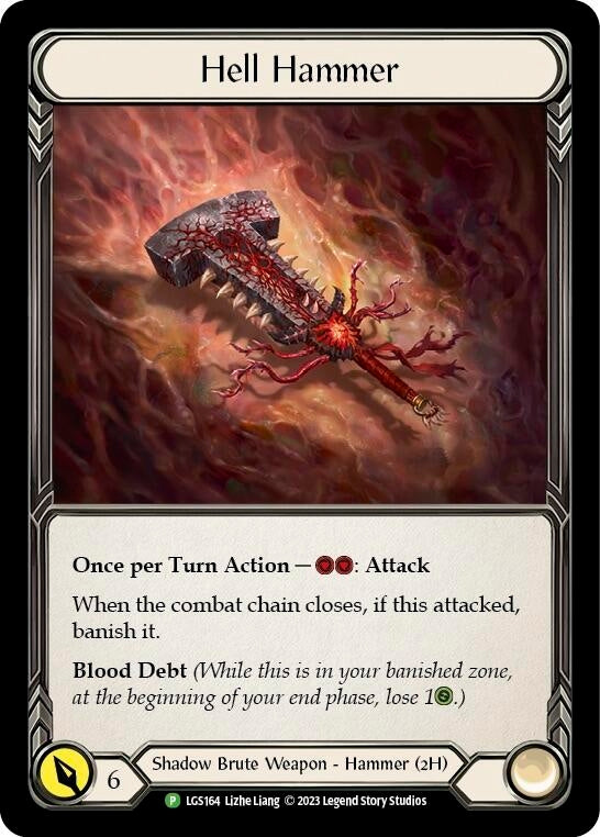 Image for Hell Hammer - LGS164 [Flesh and Blood: Promo Cards]
