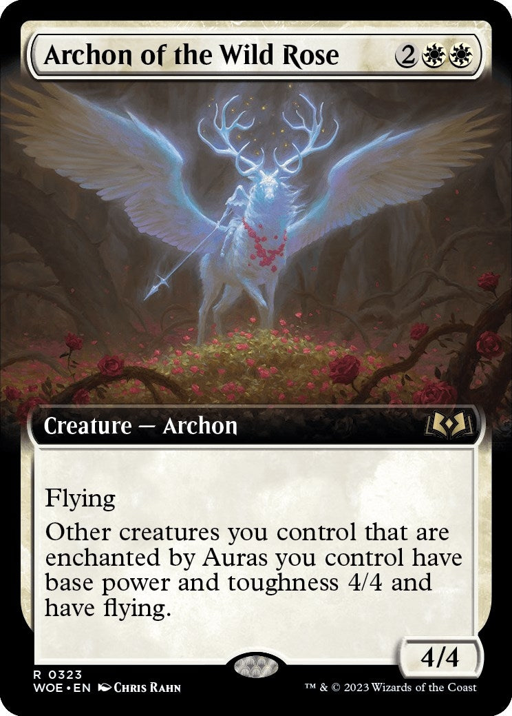 Archon of the Wild Rose Extended Art (323) [WOE]