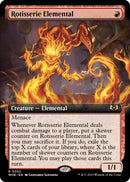 Rotisserie Elemental (Extended Art) [Wilds of Eldraine]