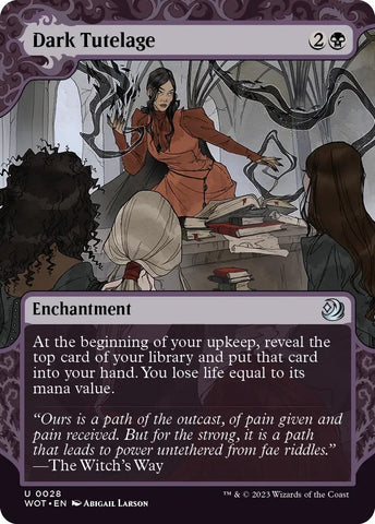 Dark Tutelage [Wilds of Eldraine: Enchanting Tales]