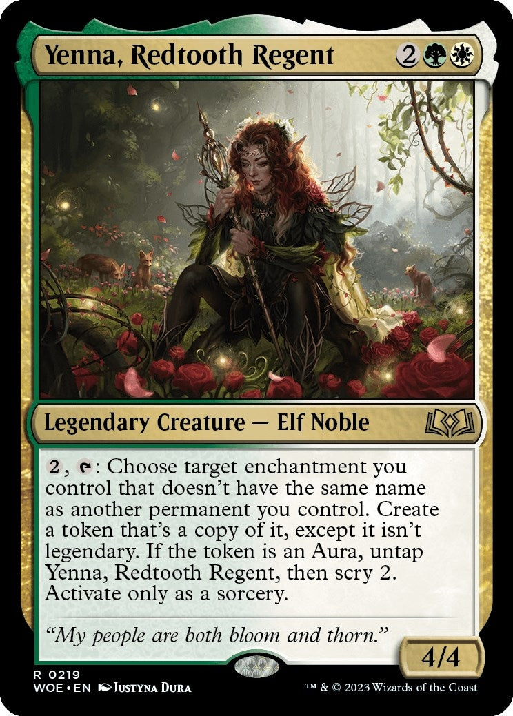 Yenna, Redtooth Regent [Wilds of Eldraine]