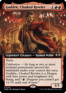 Goddric Cloaked Reveler Extended Art (347) [WOE]