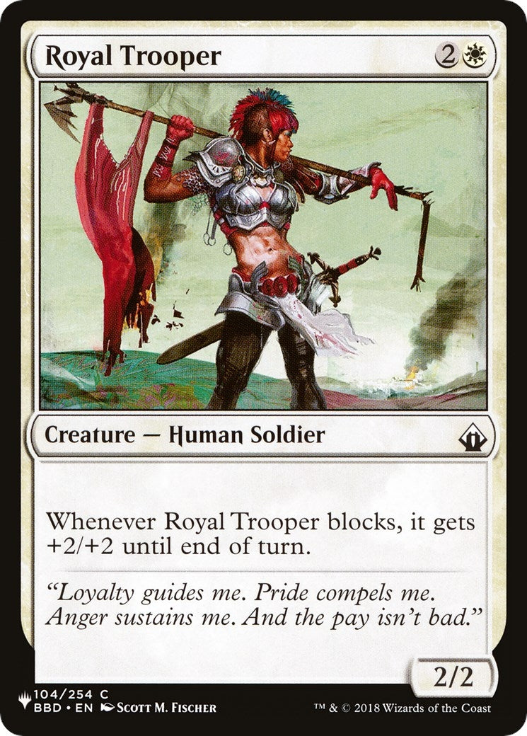 Royal Trooper (104) [LIST]
