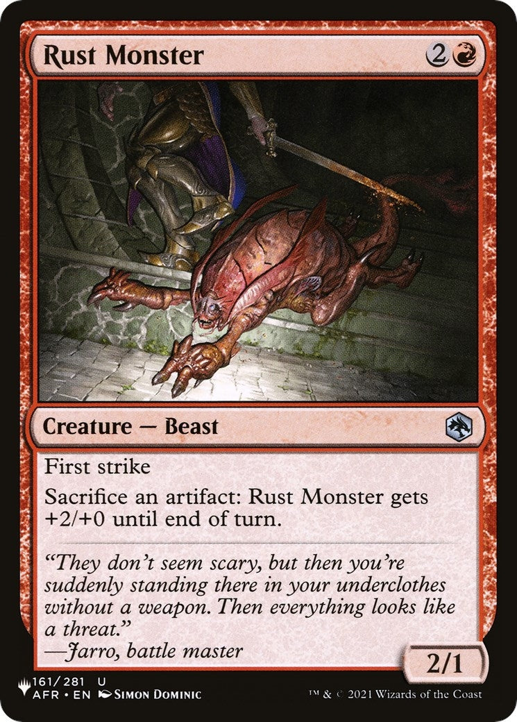 Rust Monster (161) [LIST]