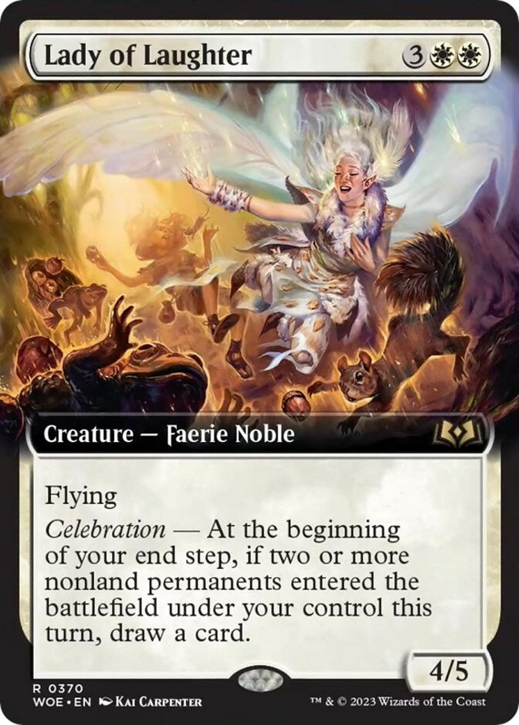 Lady of Laughter Extended Art (370) [WOE]
