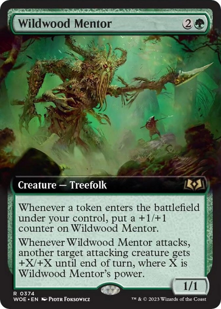 Wildwood Mentor Extended Art (374) [WOE]