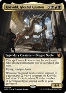 Korvold Gleeful Glutton Extended Art (38) [WOC]
