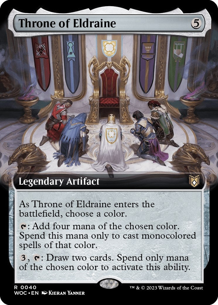 Throne of Eldraine Extended Art (40) [WOC]