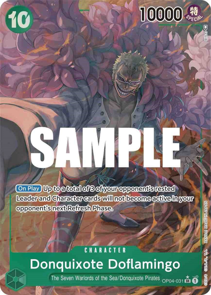Donquixote Doflamingo 031 Alternate Art (OP04-031) [OP04]