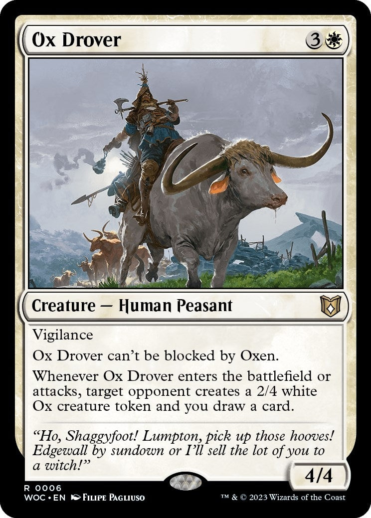 Ox Drover (6) [WOC]