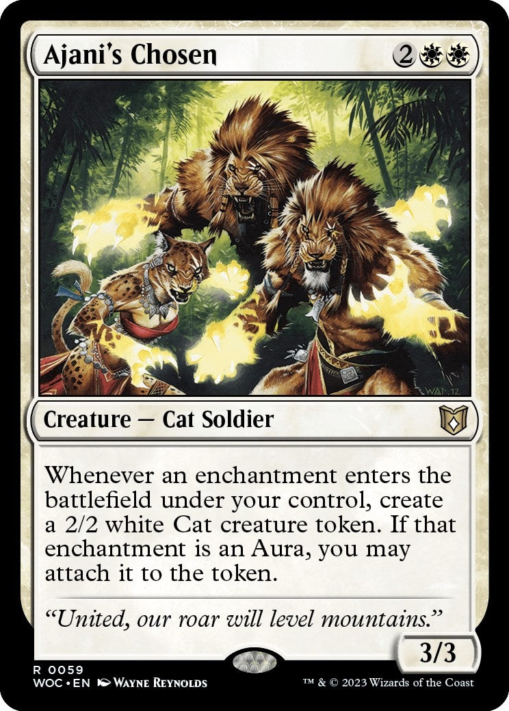 Ajanis Chosen (59) [WOC]