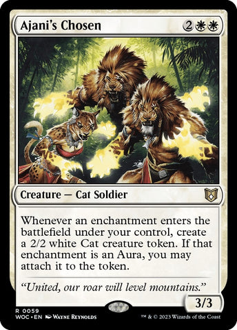 Ajanis Chosen (59) [WOC]