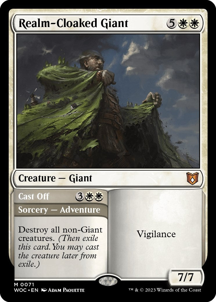 Realm Cloaked Giant (71) [WOC]