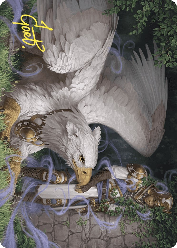 Dutiful Griffin Art Card Gold Stamped Signature (3) [ASWOE]
