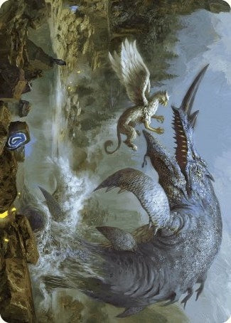 Horned Loch Whale Art Card (6) [ASWOE]