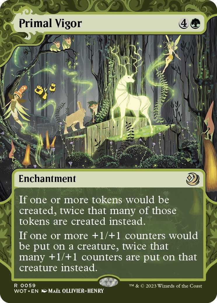 Primal Vigor [Wilds of Eldraine: Enchanting Tales]