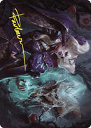 Conceited Witch Art Card Gold Stamped Signature (11) [ASWOE]