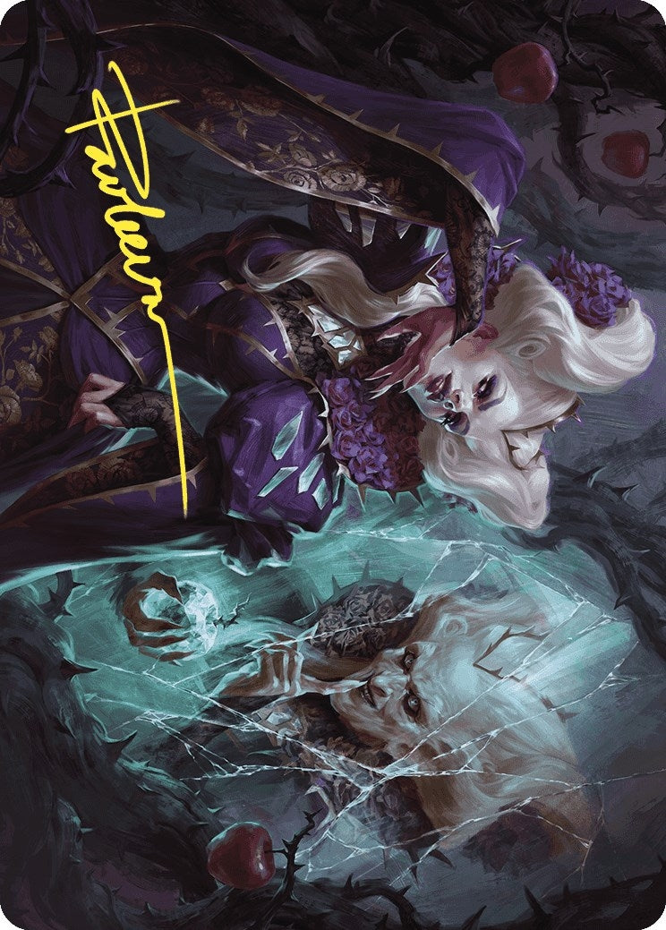 Conceited Witch Art Card Gold Stamped Signature (11) [ASWOE]