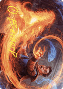 Frantic Firebolt Art Card Gold Stamped Signature (16) [ASWOE]