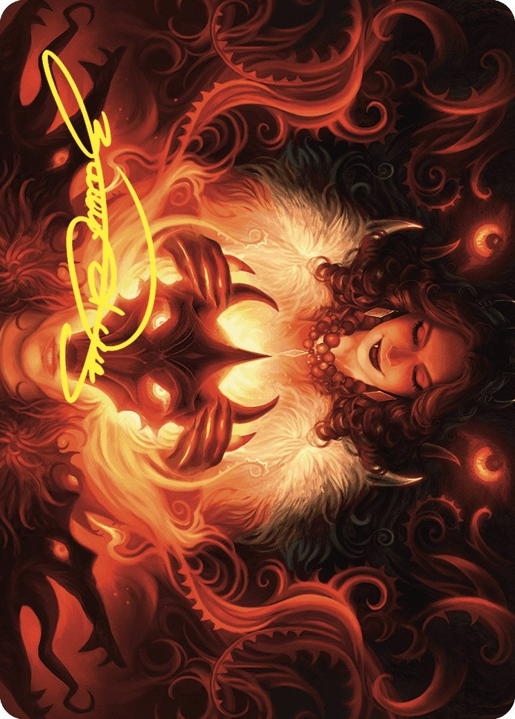Witchs Mark Art Card Gold Stamped Signature (21) [ASWOE]