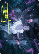 Neva Stalked by Nightmares Art Card Gold Stamped Signature (30) [ASWOE]