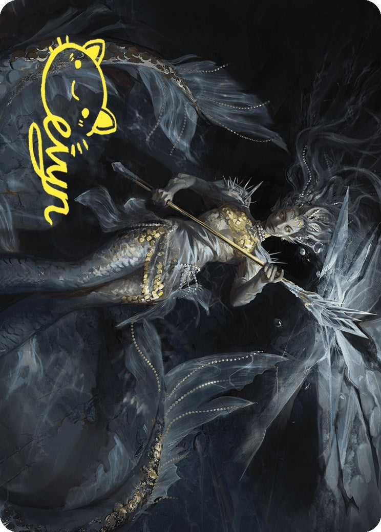 Sharae of Numbing Depths Art Card Gold Stamped Signature (32) [ASWOE]