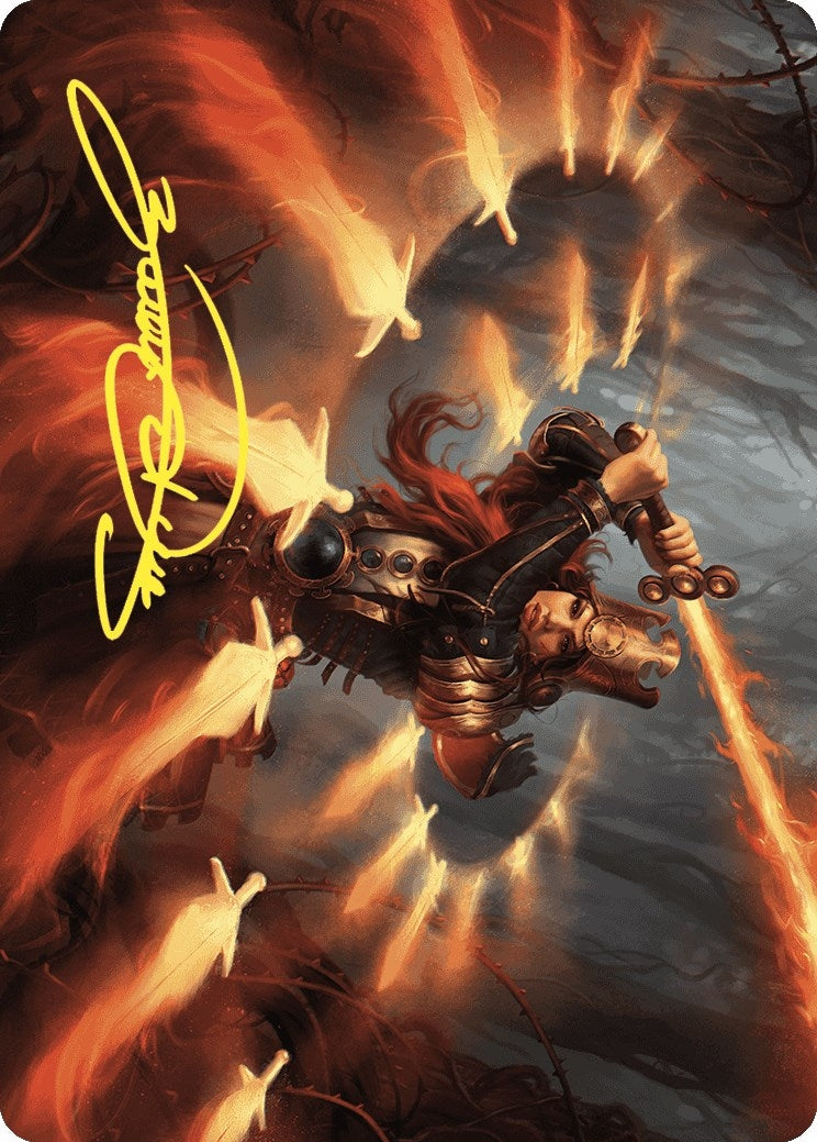 Heartflame Duelist Art Card Gold Stamped Signature (38) [ASWOE]