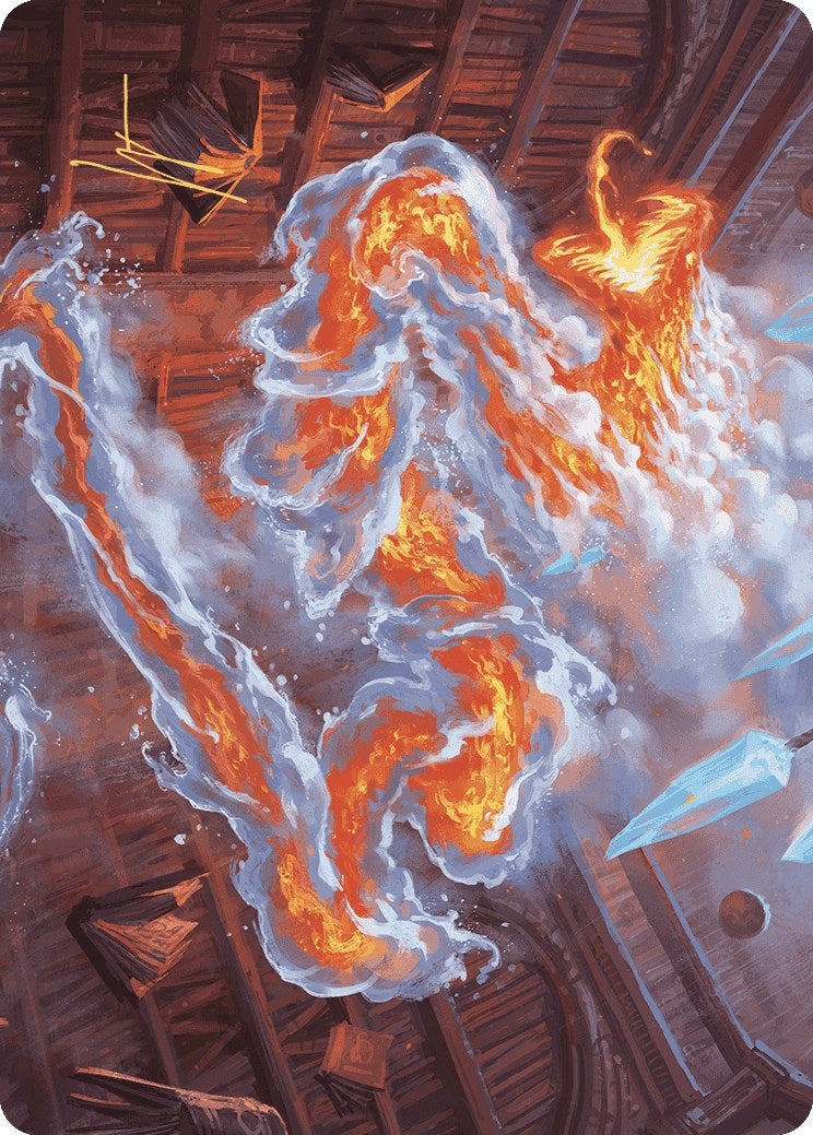 Scalding Viper Art Card Gold Stamped Signature (41) [ASWOE]