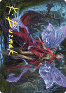 Tegwyll, Duke of Splendor Art Card (Gold-Stamped Signature) [Wilds of Eldraine Art Series]