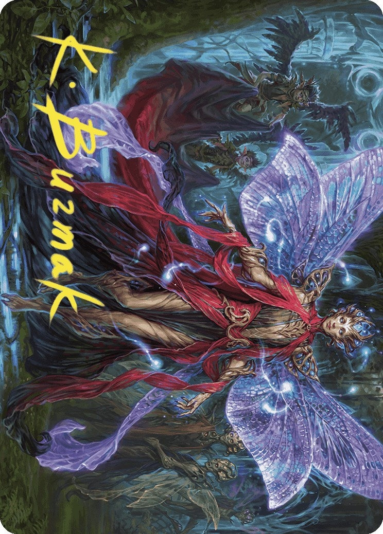 Tegwyll, Duke of Splendor Art Card (Gold-Stamped Signature) [Wilds of Eldraine Art Series]