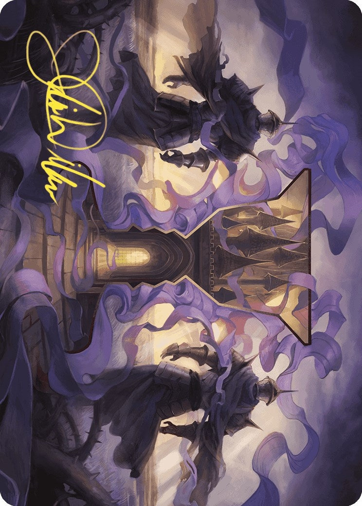 Court of Locthwain Art Card Gold Stamped Signature (53) [ASWOE]
