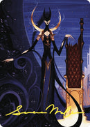 Ashiok Wicked Manipulator Art Card 57 81 Gold Stamped Signature (57) [ASWOE]
