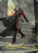Rowan Scion of War Art Card 59 81 Gold Stamped Signature (59) [ASWOE]