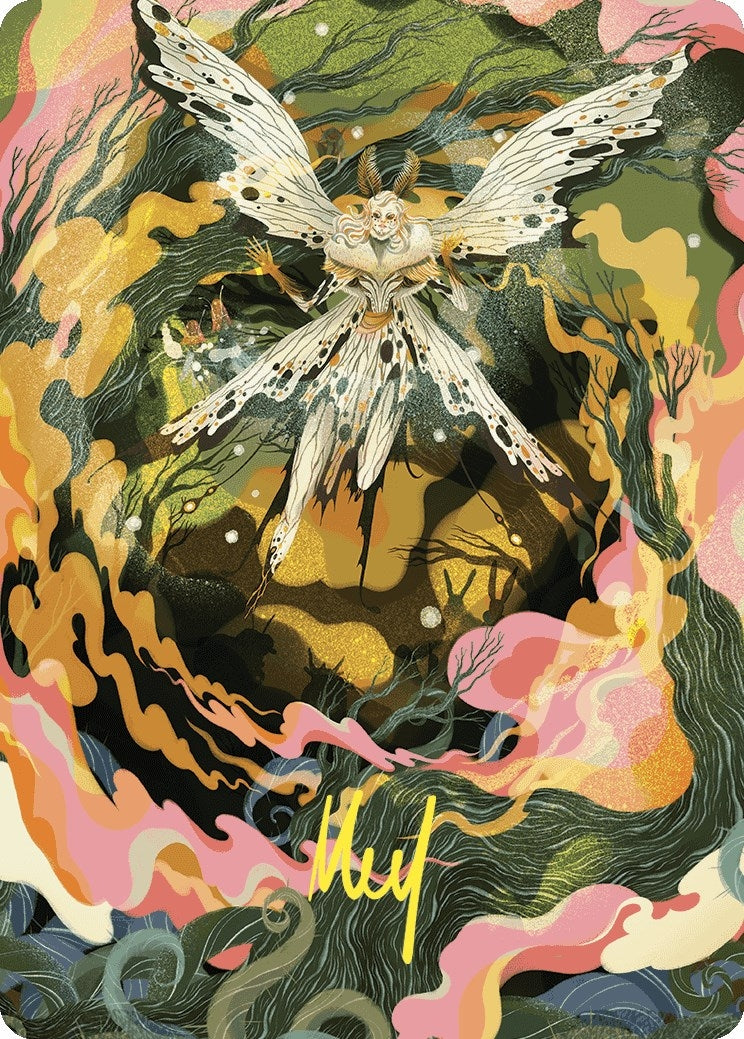 Greater Auramancy Art Card Gold Stamped Signature (61) [ASWOE]