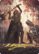 Karmic Justice Art Card Gold Stamped Signature (62) [ASWOE]
