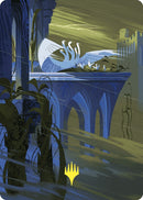 Doubling Season Art Card Gold Stamped Planeswalker Symbol (71) [ASWOE]