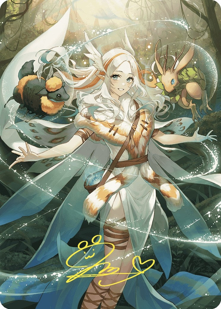 Greater Auramancy Anime Art Card Gold Stamped Signature (76) [ASWOE]