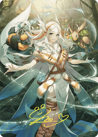 Greater Auramancy Anime Art Card Gold Stamped Signature (76) [ASWOE]
