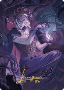 Necropotence Art Card Gold Stamped Signature (80) [ASWOE]