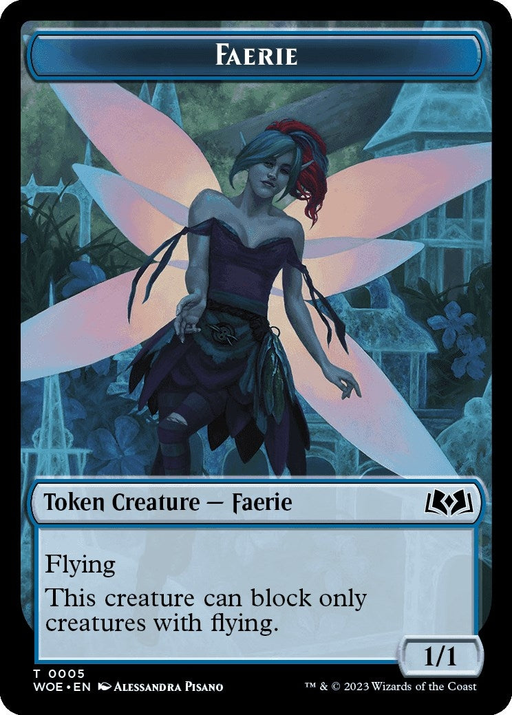 Faerie Token (5) [WOE]