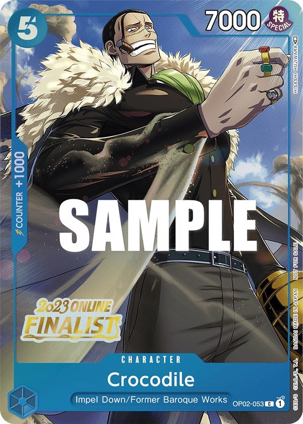 Crocodile Online Regional 2023 Finalist (OP02-053) [OP-PR]