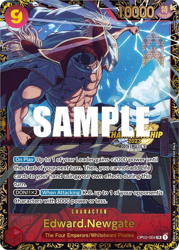 EdwardNewgate Championship 2023 (OP02-004) [OP-PR]