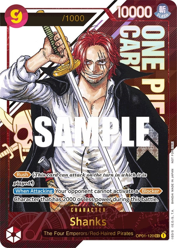 Shanks Championship 2023 Serial Number (OP01-120) [OP-PR]