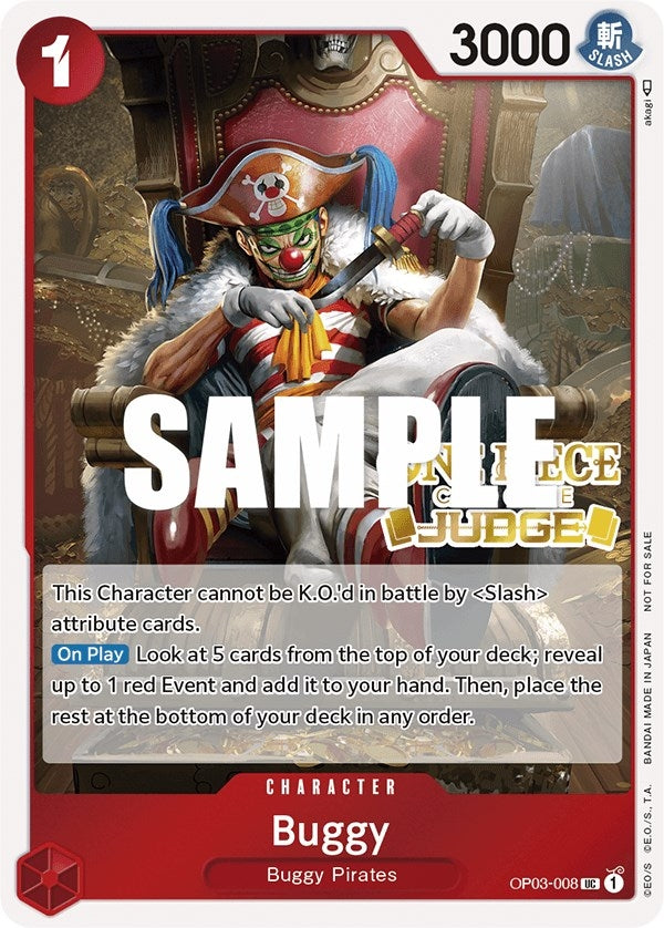 Buggy Judge Pack Vol 2 (OP03-008) [OP-PR]