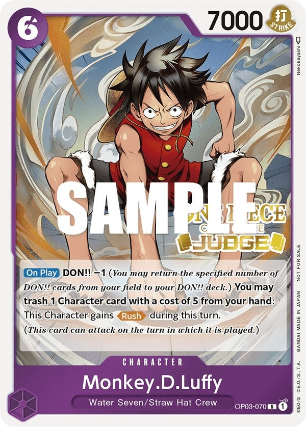 Monkey.D.Luffy (Judge Pack Vol. 2) (OP03-070) [OP-PR]