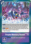 Image for Purple Memory Boost! (Resurgence Booster Reprint) [Resurgence Booster]