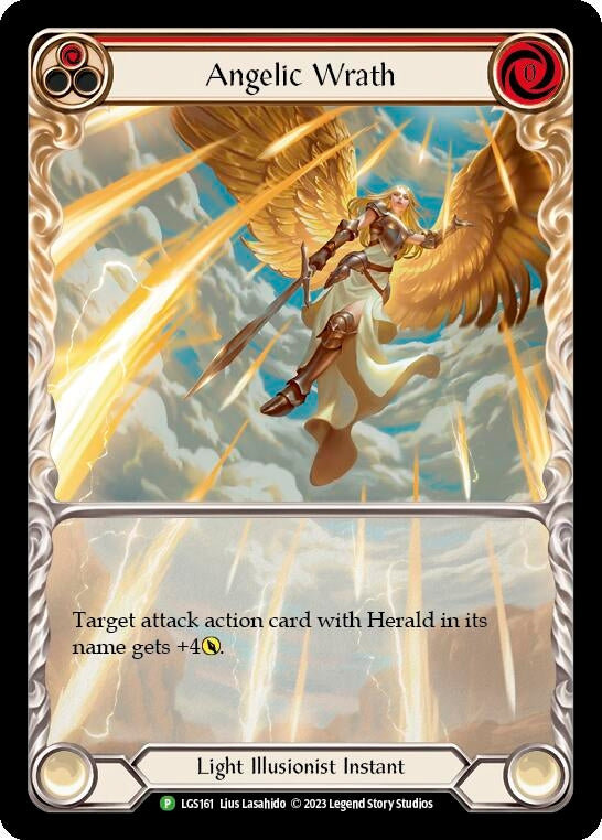 Image for Angelic Wrath (Red) - LGS161 [Flesh and Blood: Promo Cards]